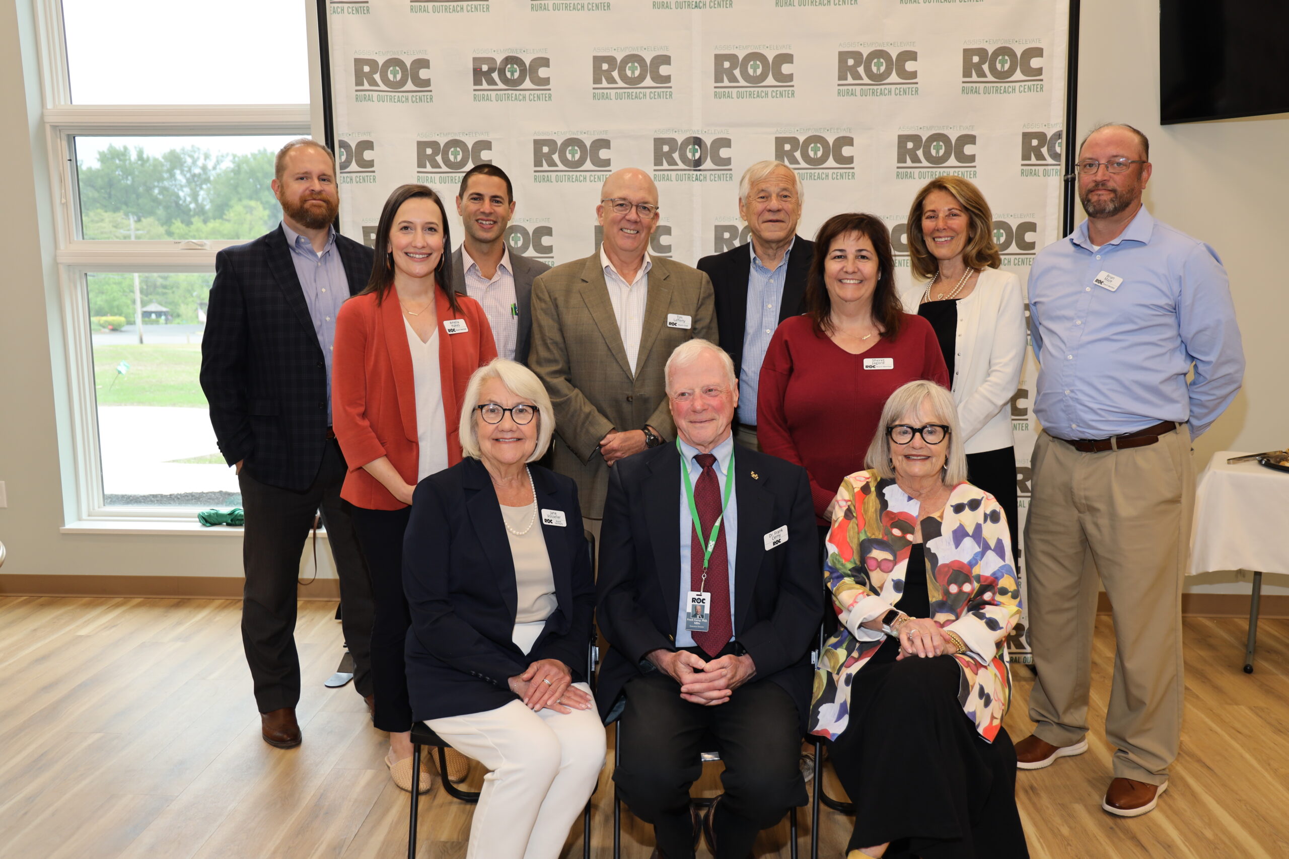 ROC board members at the Opening Celebration