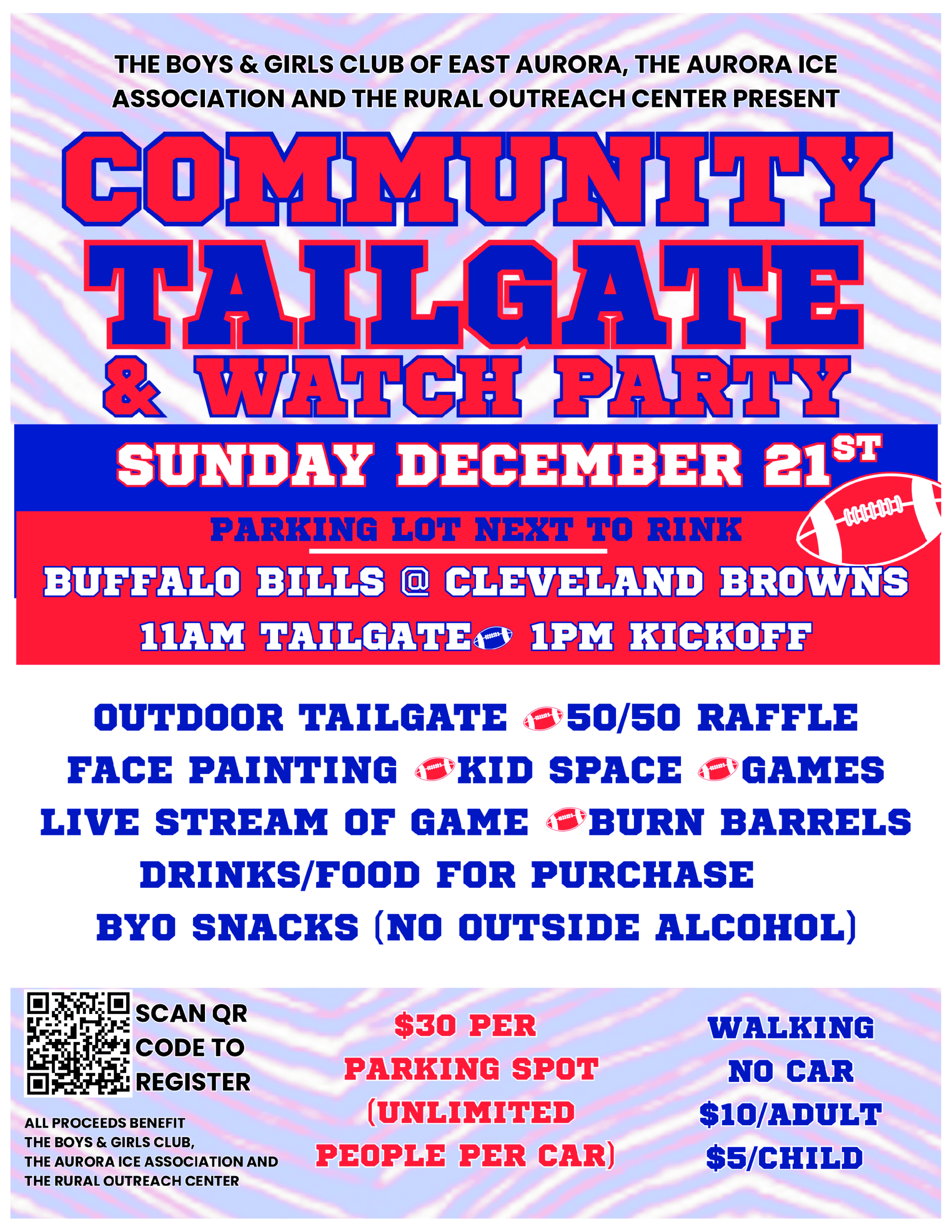 Community Tailgate & Watch Party